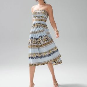 WHBM strapless dress